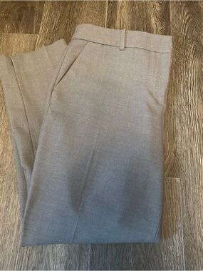 Talbots Size 16 Hampshire Ankle Pants in Light Gray